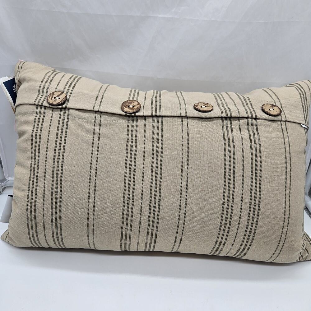 GRANDPAS HOUSE Farmhouse-style Pillow 20x12" TIKTOK VIRAL Embroidered - Picture 5 of 9